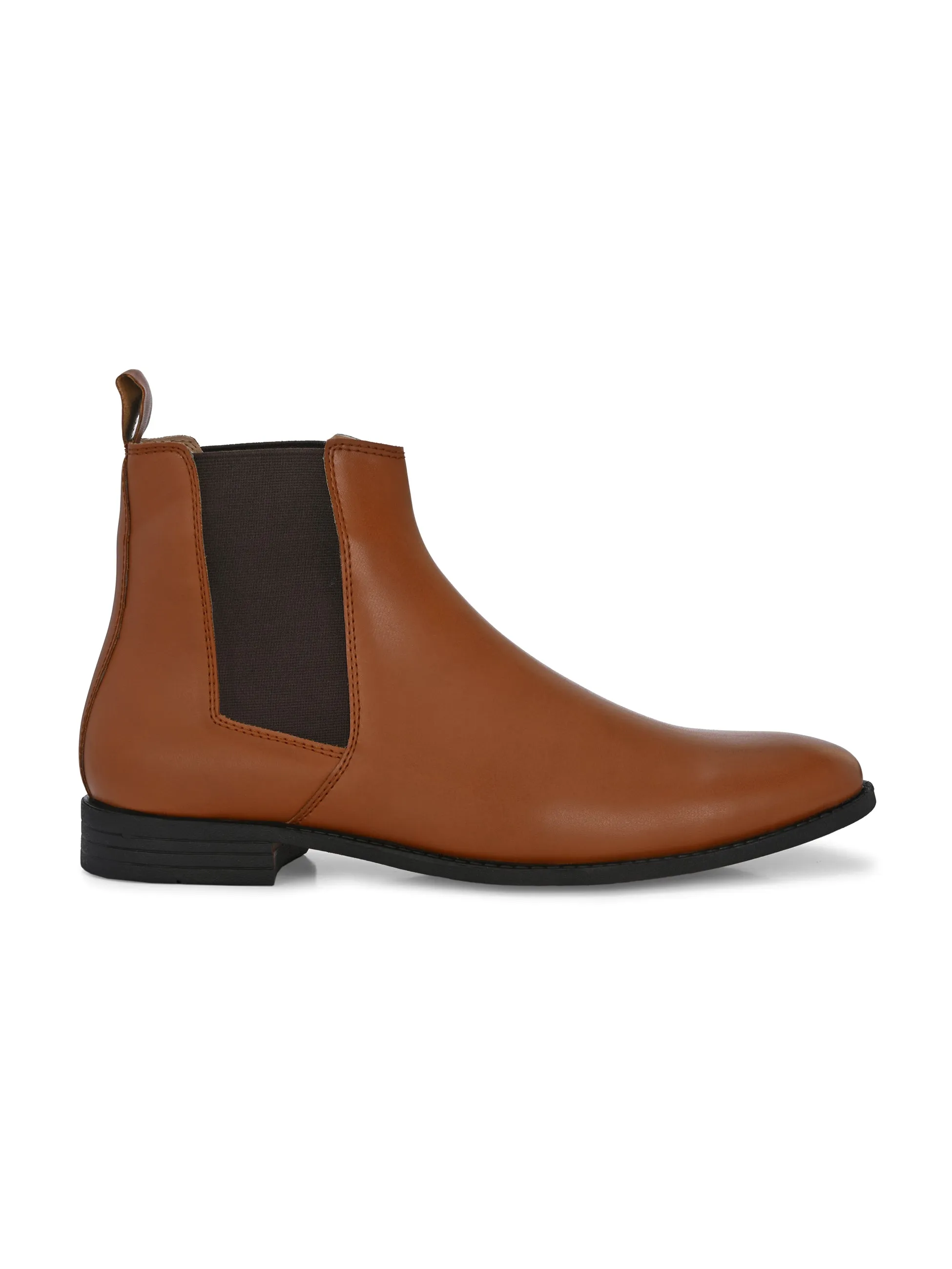 El Paso Men Mid-Top Chelsea Boots