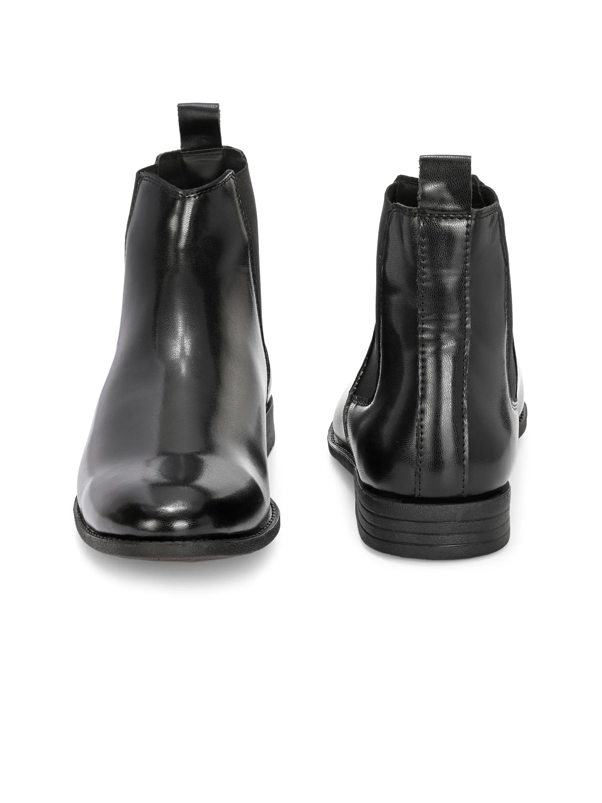 El Paso Men Mid-Top Chelsea Boots