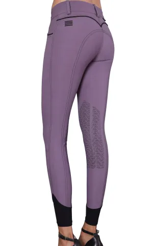Elara Knee Patch Breech Violet