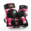 Exite Critters 3 pack kids Knee, Elbow and Wrist Guards Protective pack - Camo Green