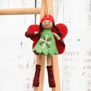 Felt Christmas Angel - assorted colours