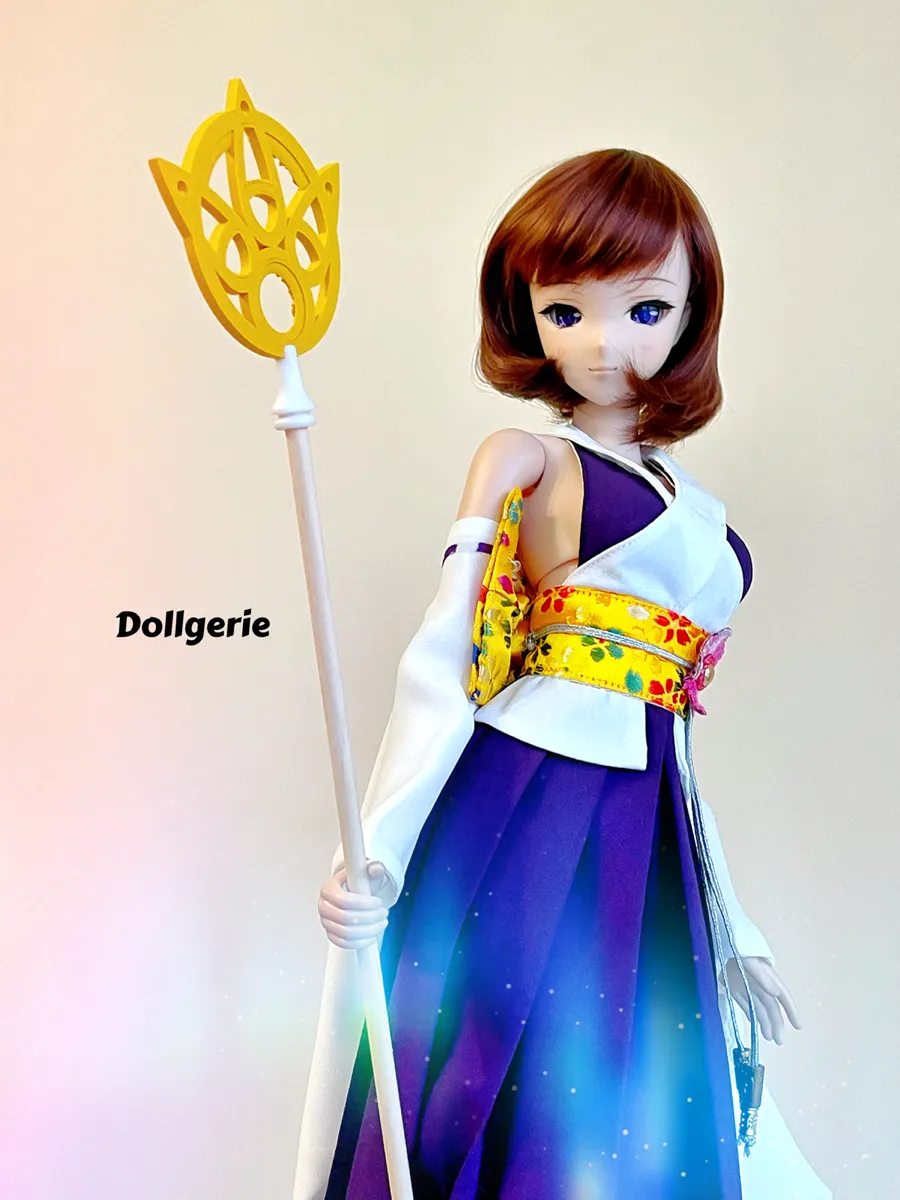 FF Yuna Costume for SmartDoll or DD