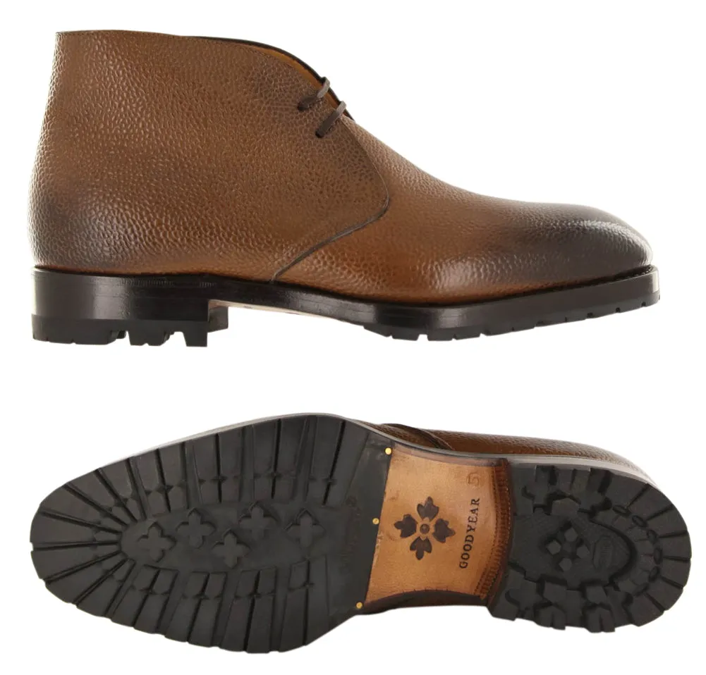 Fiori Di Lusso Caramel Brown Boots