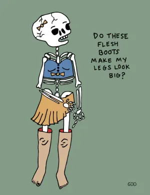 Flesh Boots Poster
