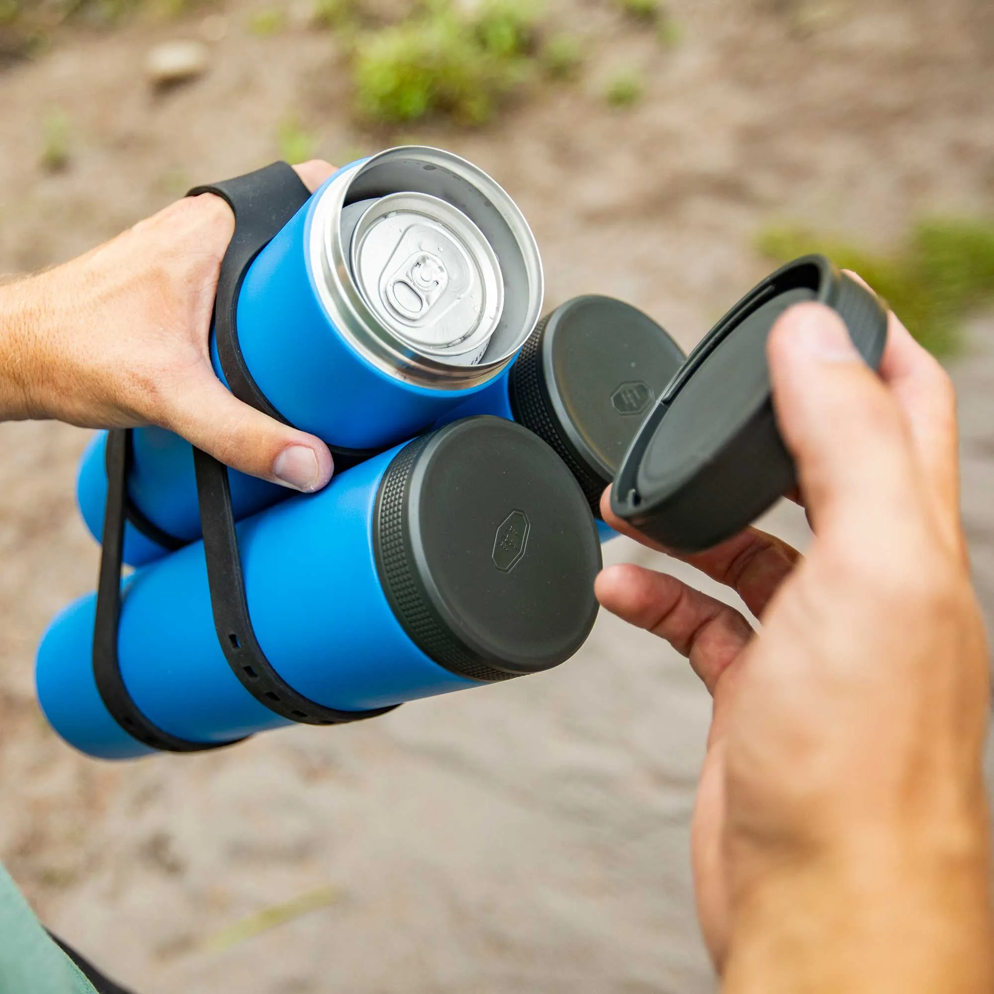Glacier Stainless 6 Can Cooler Stack