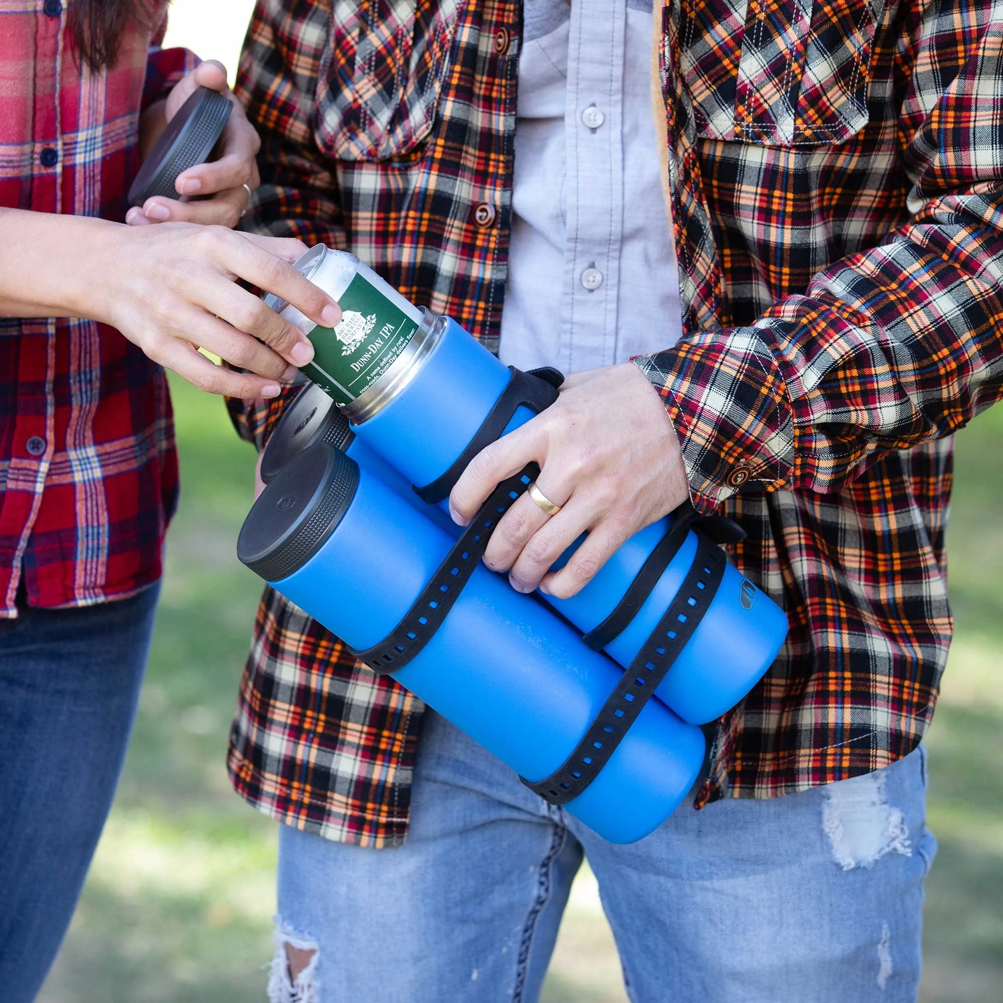 Glacier Stainless 6 Can Cooler Stack