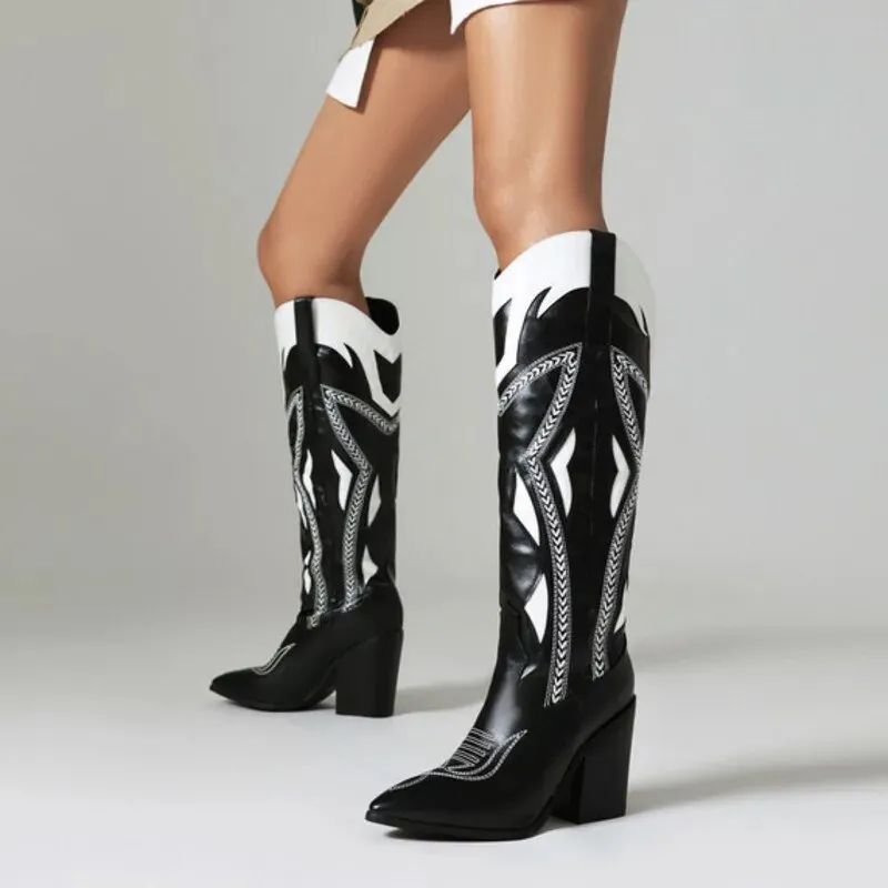 Goth cowboy boots