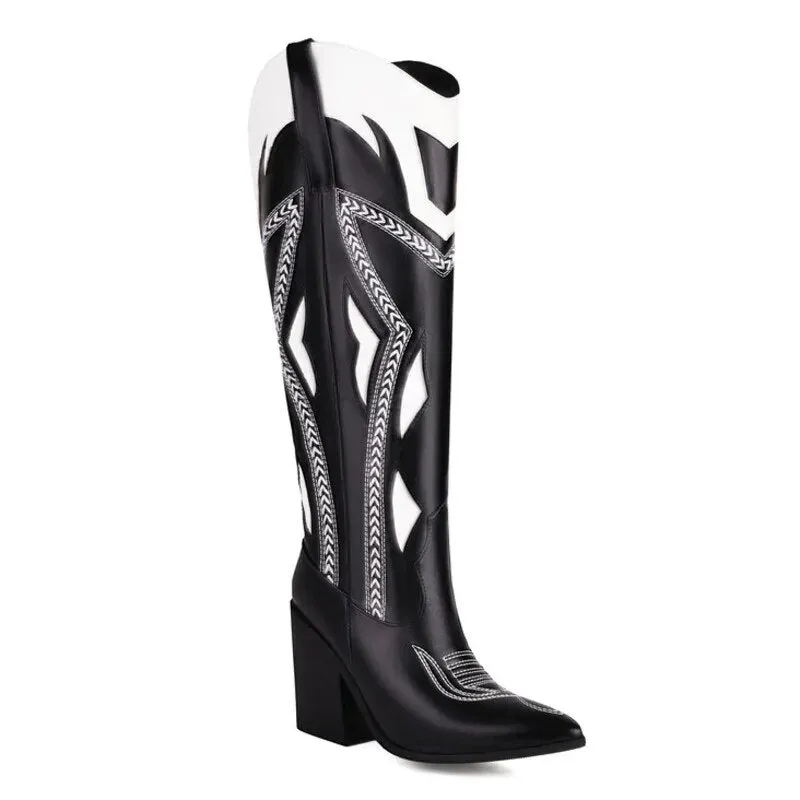 Goth cowboy boots