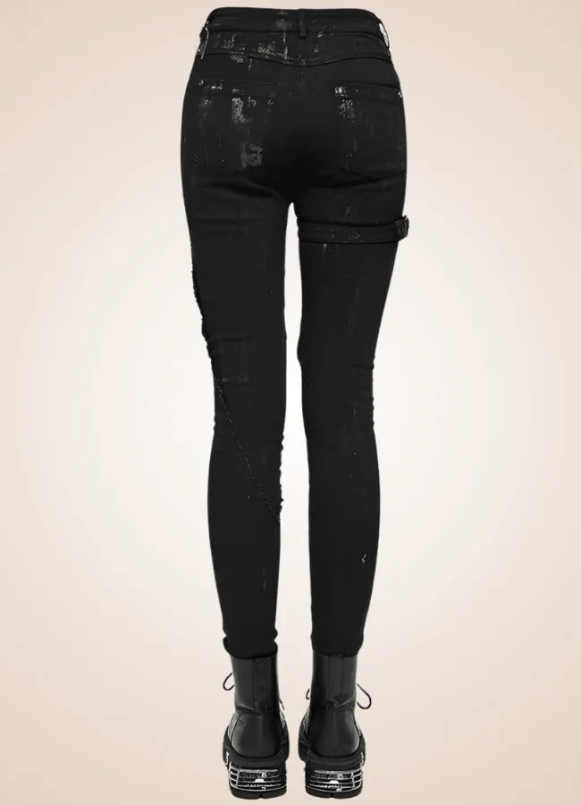 Goth Lolita Skinny Pants