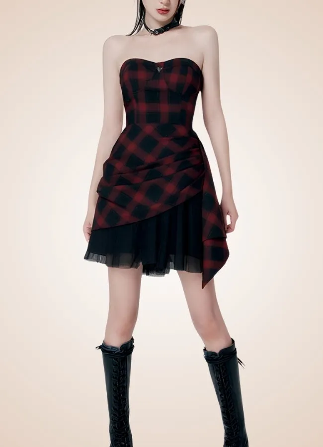 Goth Punk Mini Dress