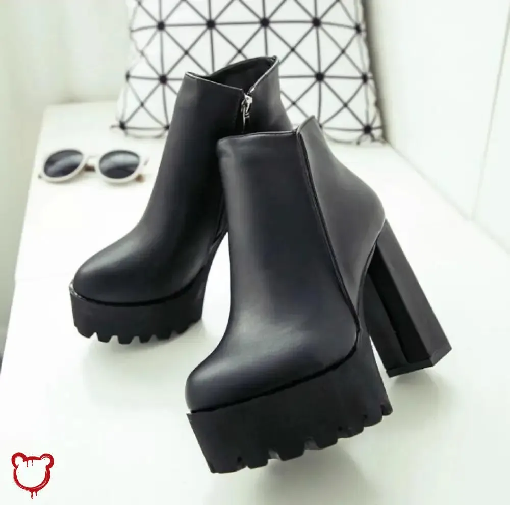 Gothic Black Boots