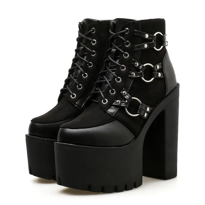 Gothic Boot<br> Round Toe