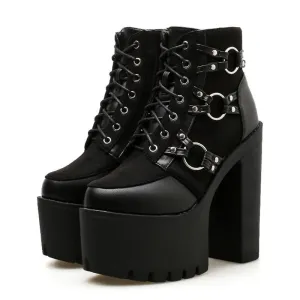 Gothic Boot<br> Round Toe