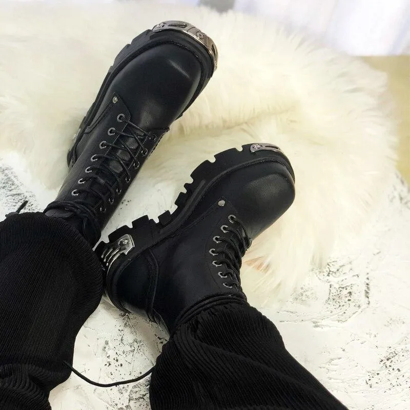 Gothic Boot<br> Thick Heel