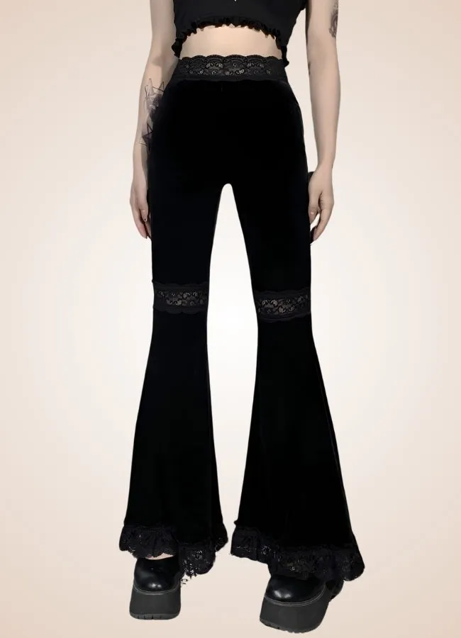 Gothic High Waist Pants