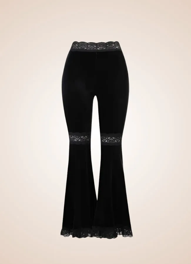 Gothic High Waist Pants