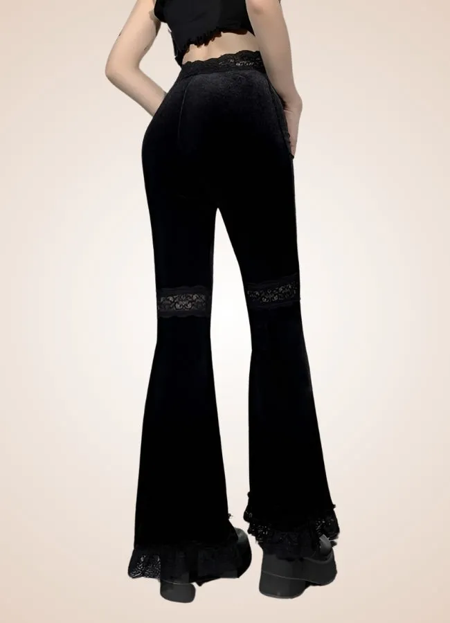 Gothic High Waist Pants