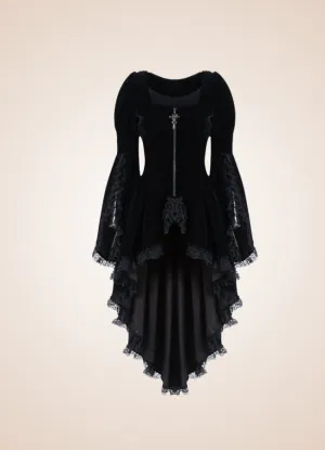 Gothic Medieval Long Sleeve Dress