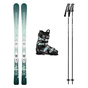 Head Easy Joy System Skis with Dalbello Veloce MAX 65 Ski Boots Womens Ski Package 2025