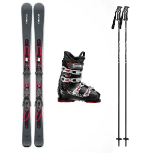 Head Shape V5 System Skis with Dalbello Veloce MAX 75 SKi Boots Mens Ski Package 2025