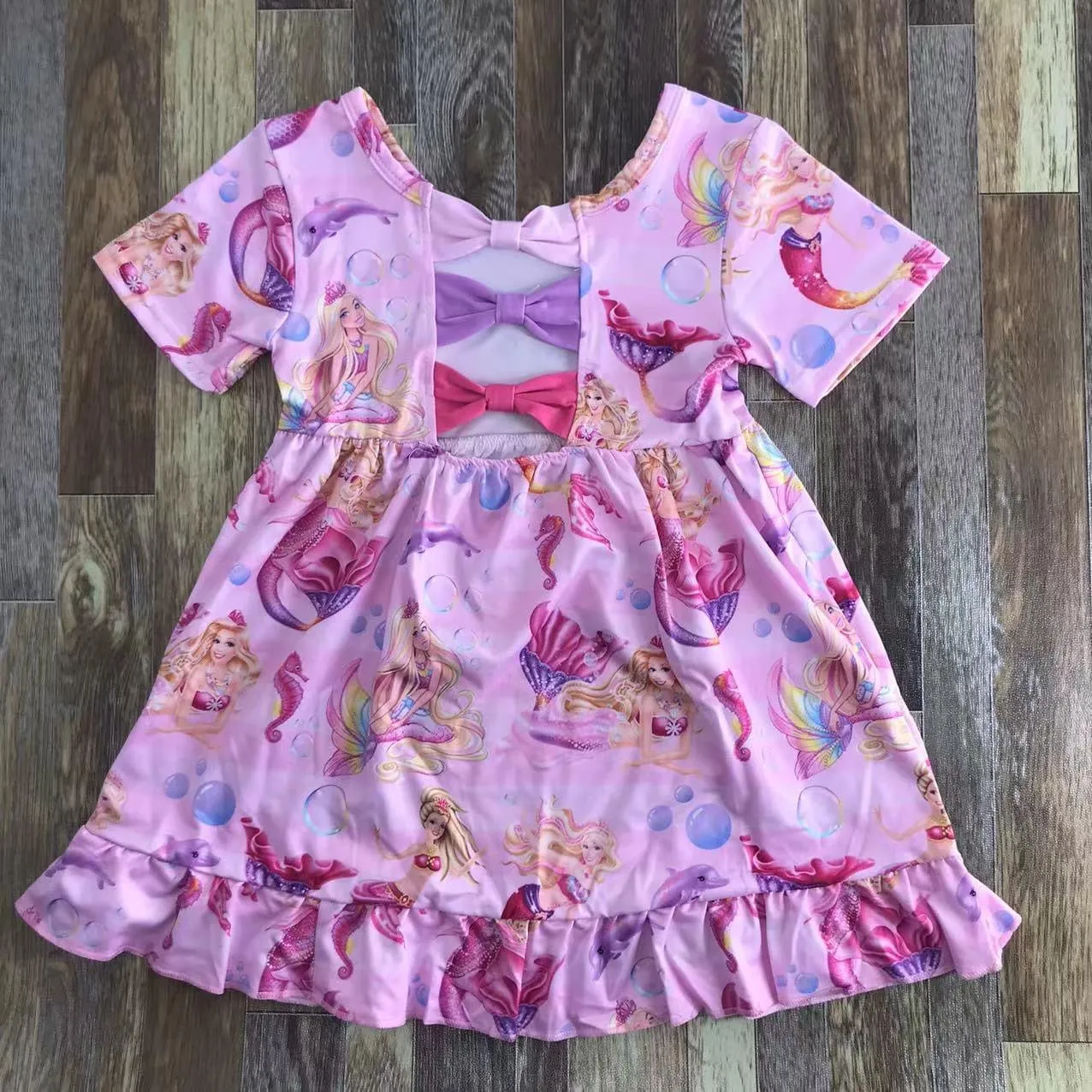 High Heeled Girl Mermaid Dress