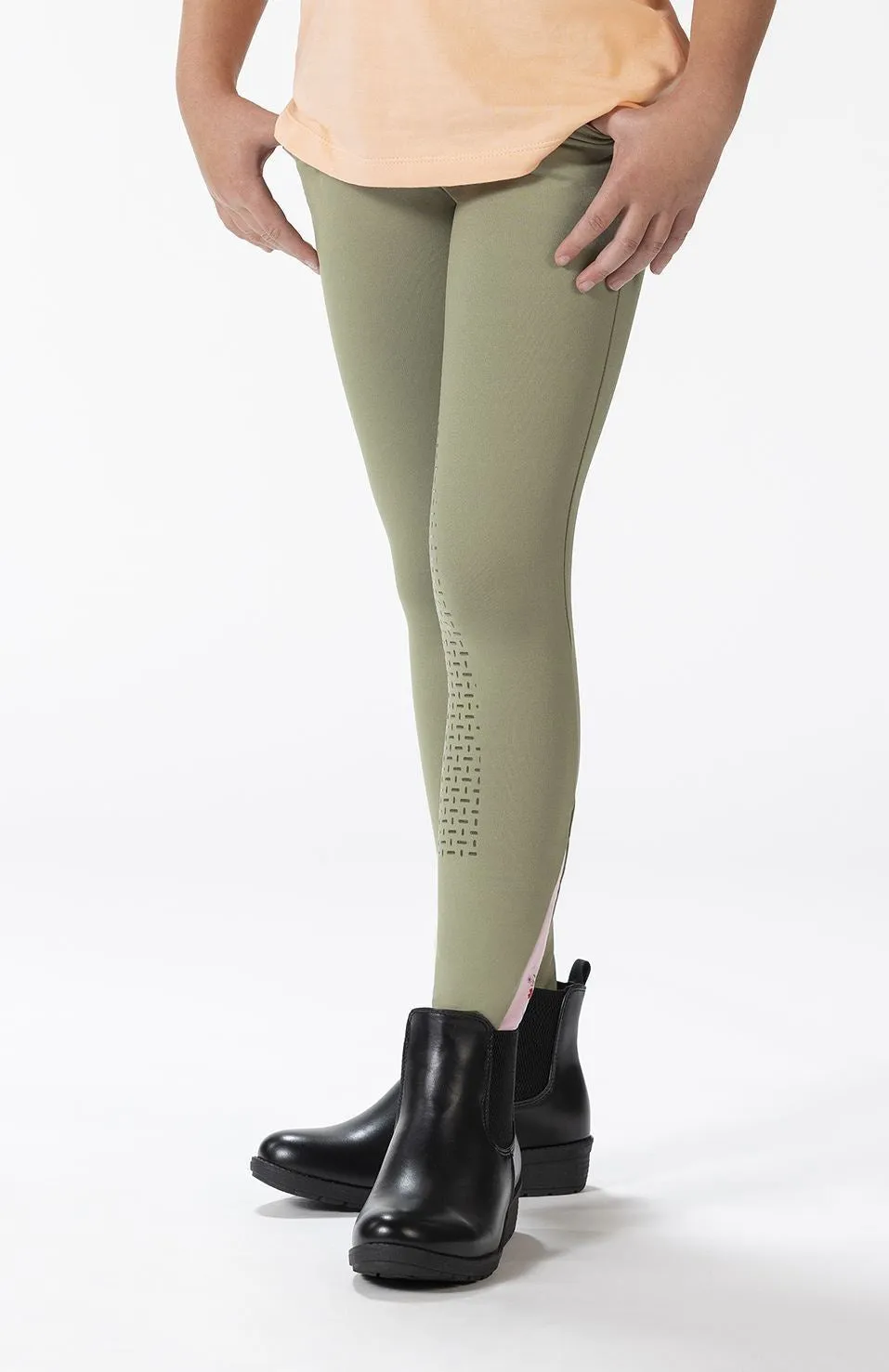 HKM Riding Breeches Horse Spirit Silicon Knee Patch