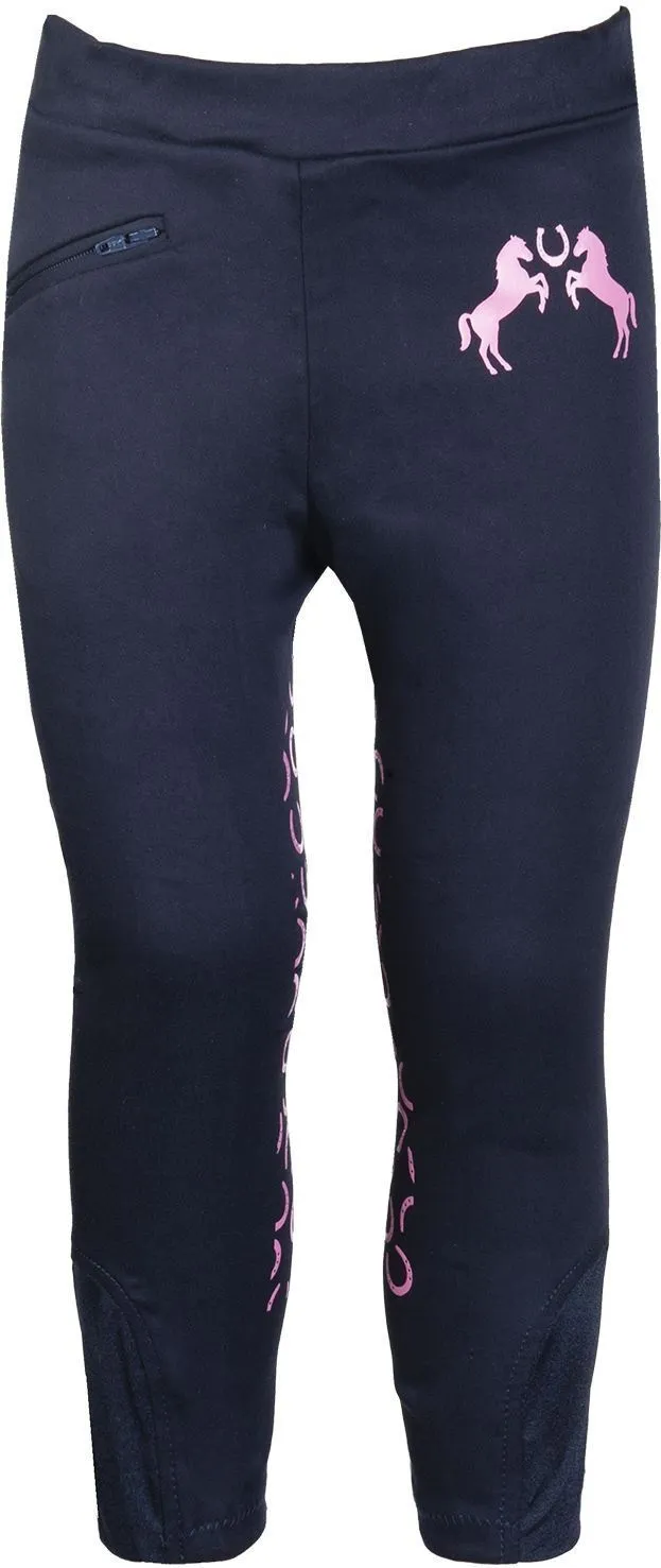 HKM Riding Breeches Pink Pony
