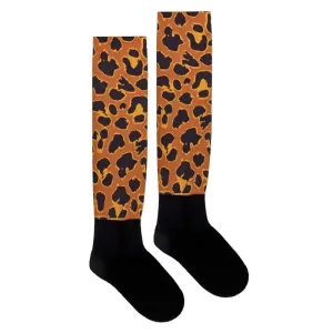 Huntington Equestrian Knee High Riding Socks Leopard (HUN1406)