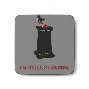 I'm Still Standing inspirational drink coasters
