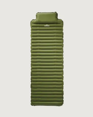 Insulated Air Mat with Pillow - Moss/Granite