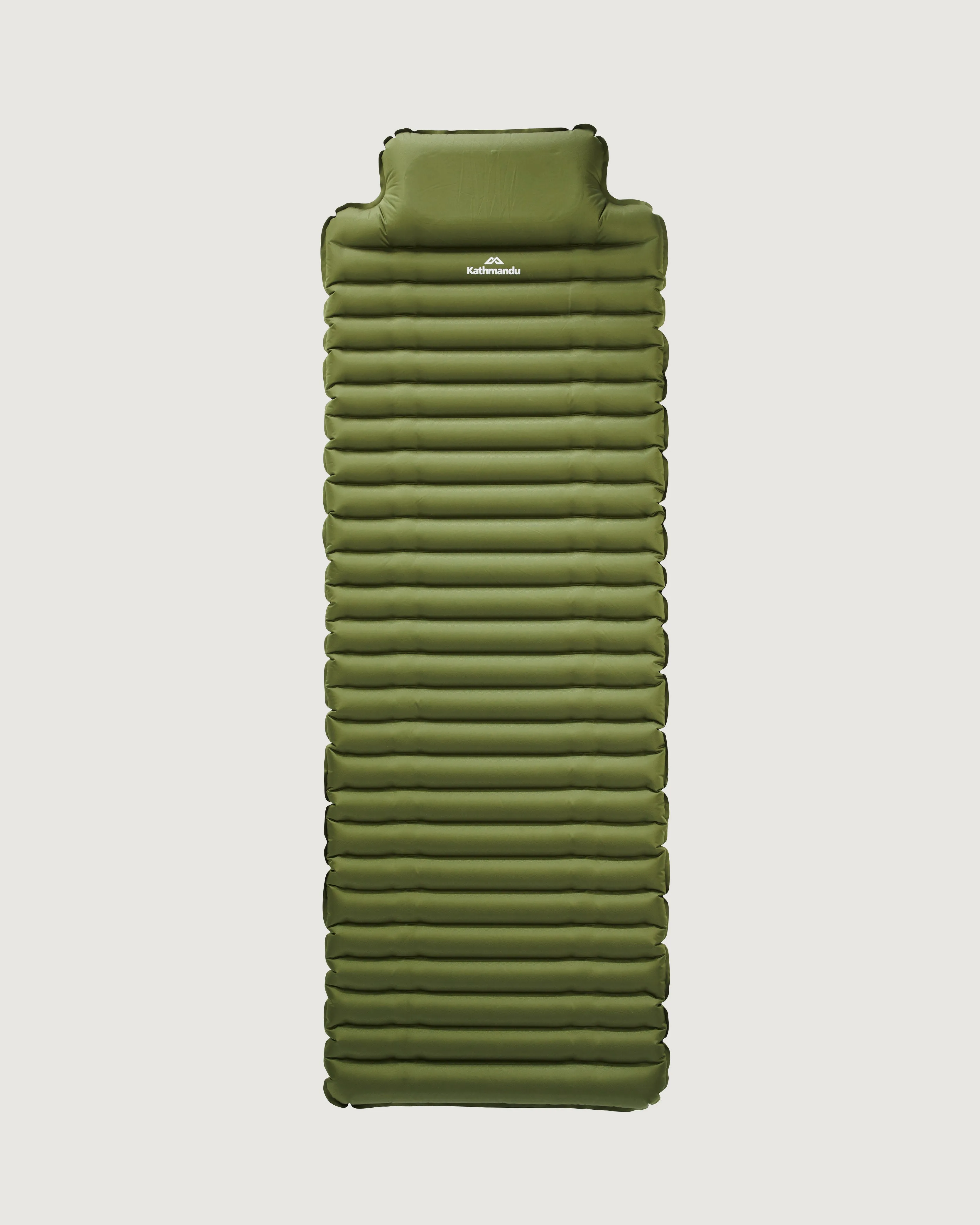 Insulated Air Mat with Pillow - Moss/Granite