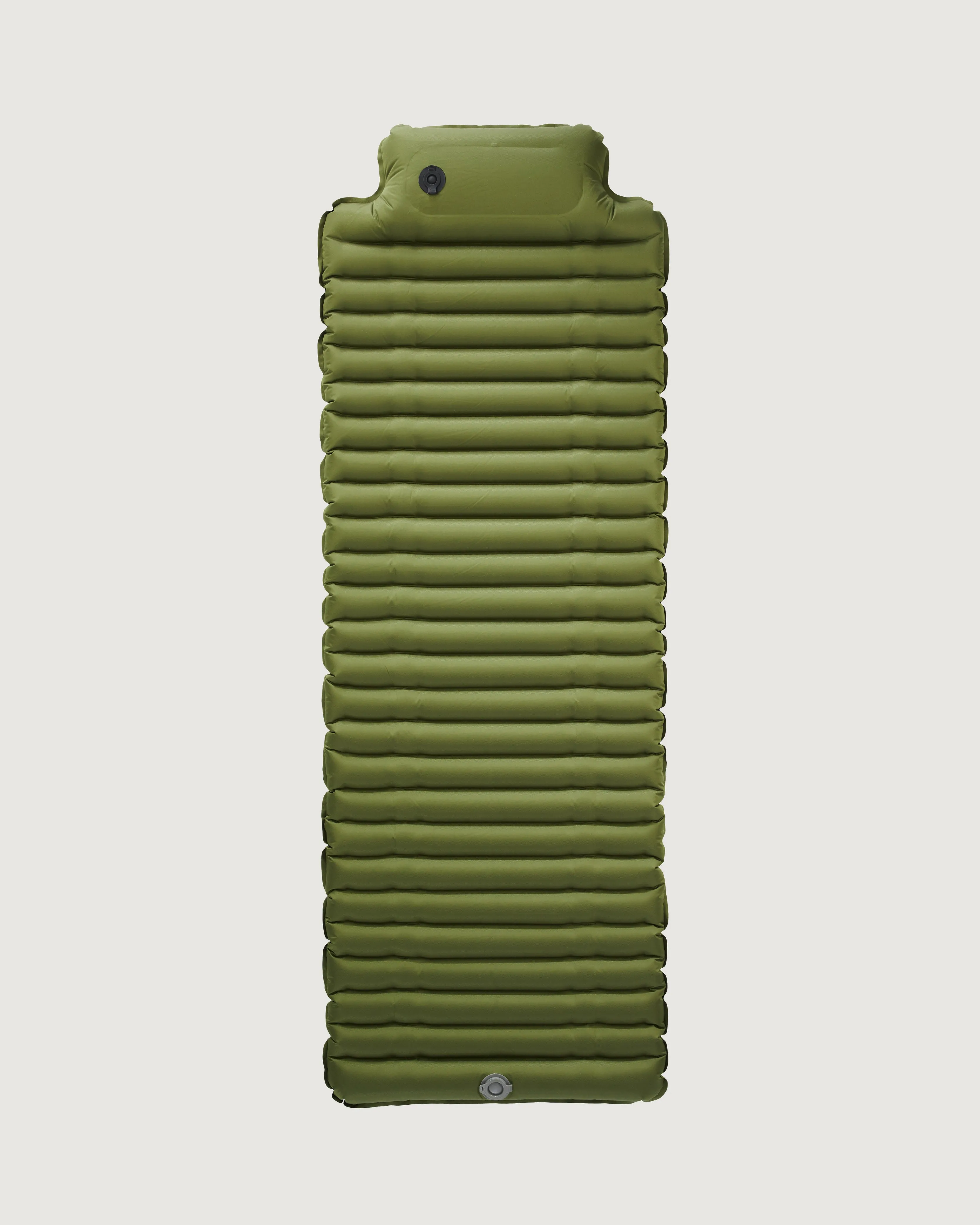 Insulated Air Mat with Pillow - Moss/Granite