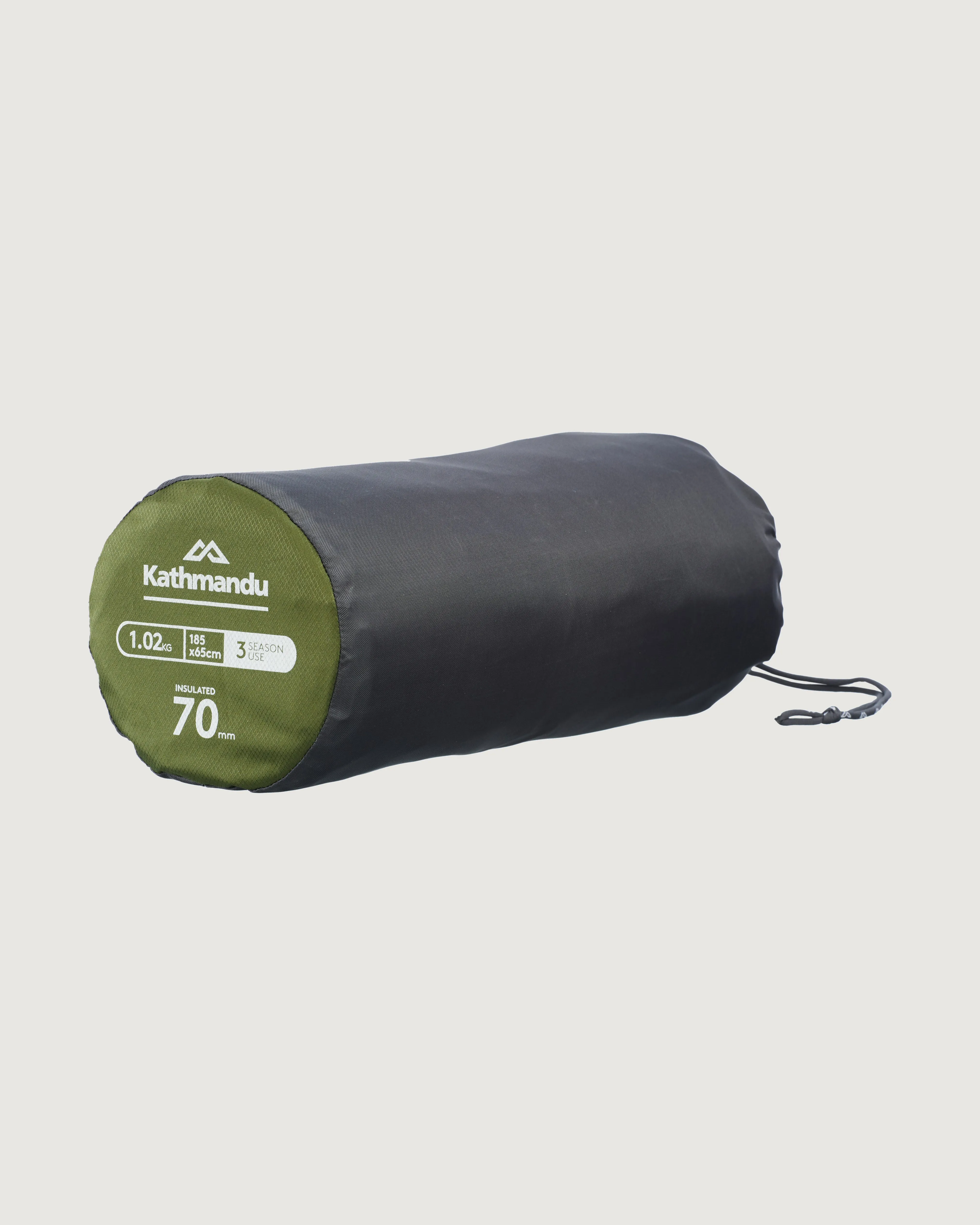 Insulated Air Mat with Pillow - Moss/Granite
