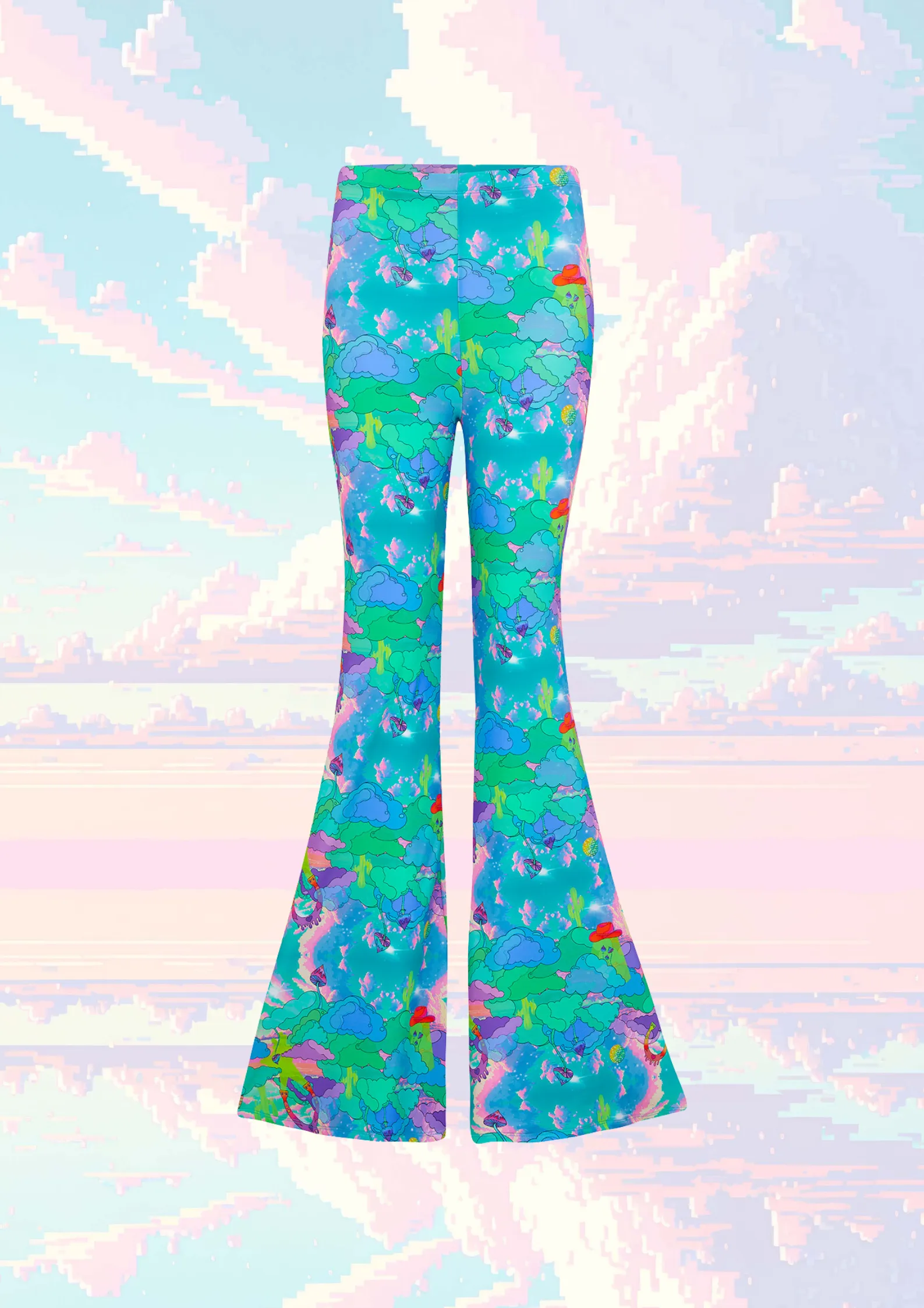 Intergalactic Rodeo Flares