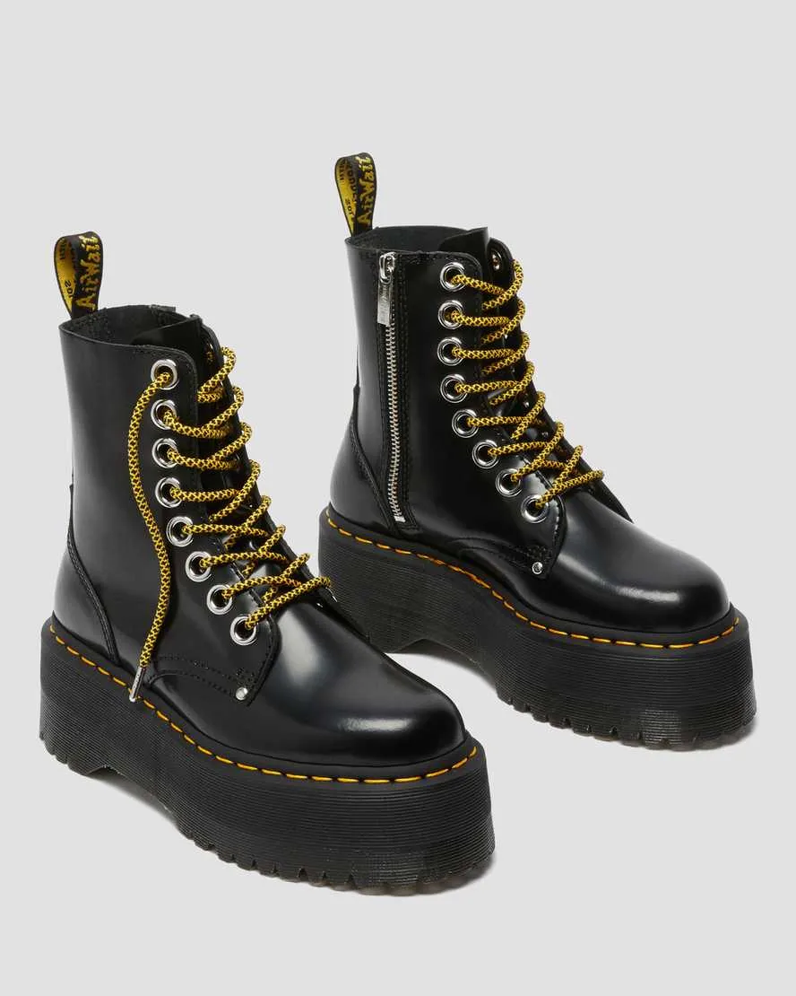 Jadon Max Platform Leather Boots