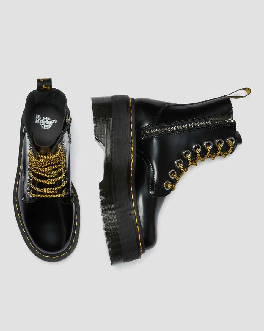 Jadon Max Platform Leather Boots