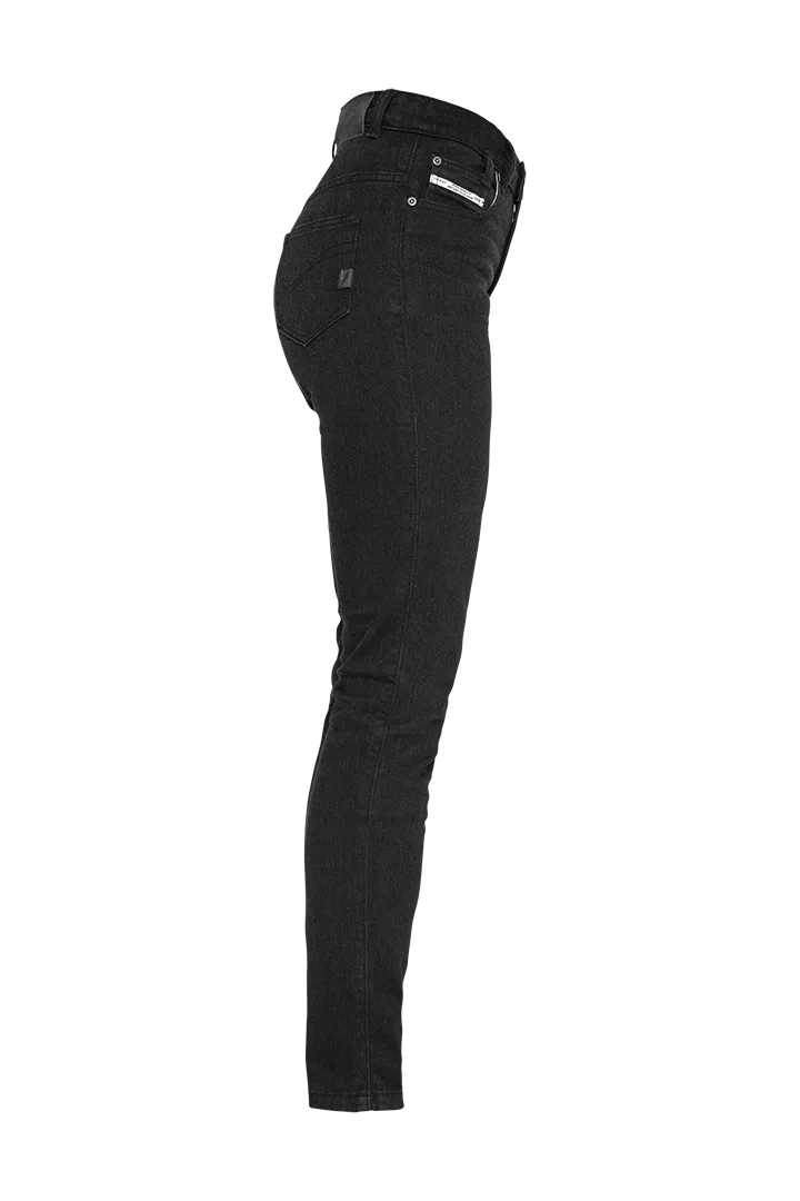 JANE HIGH MONO JEANS | BLACK RAW