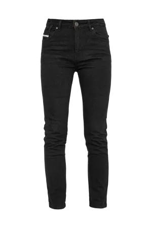 JANE HIGH MONO JEANS | BLACK RAW