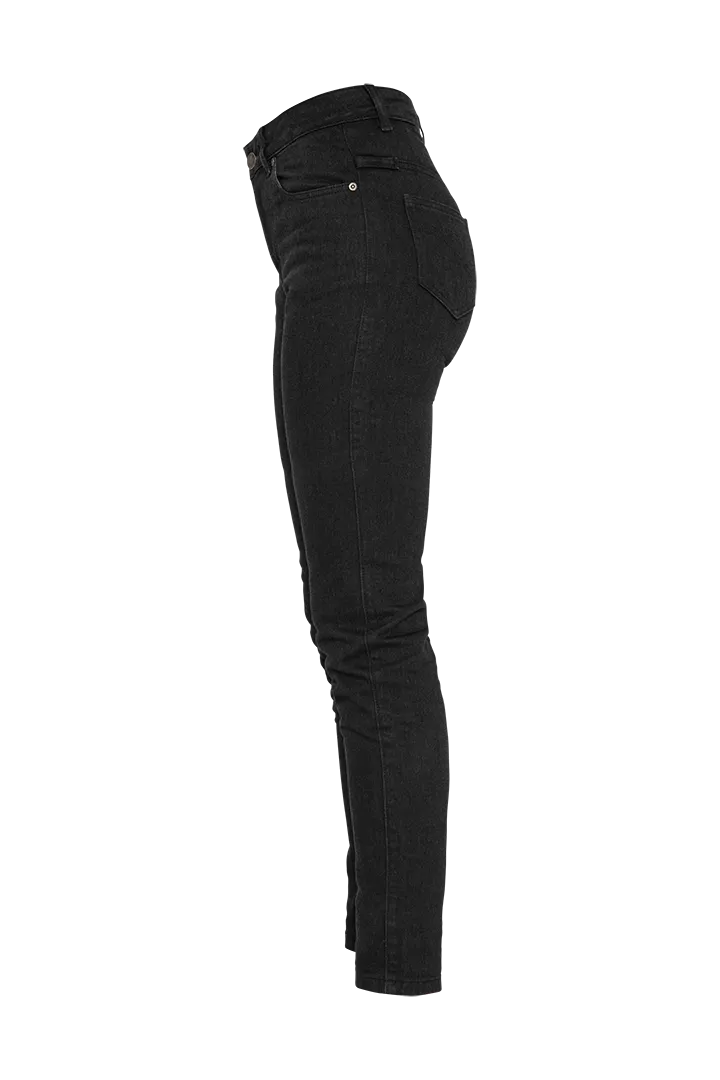 JANE HIGH MONO JEANS | BLACK RAW