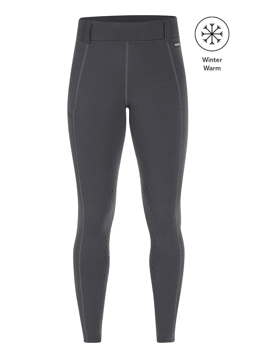 Kerrits Power Stretch Knee Patch Pocket Winter Tight