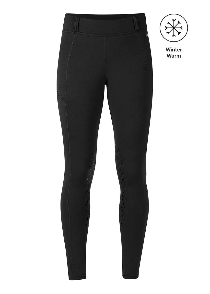 Kerrits Power Stretch Knee Patch Pocket Winter Tight