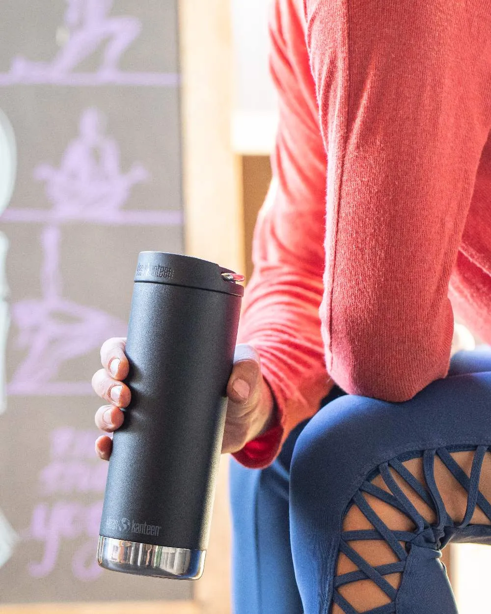Klean Kanteen Insulated TKWide With Cafe Cap