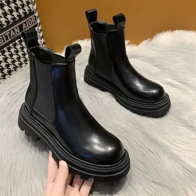 Korean Boots Gothic Shoes