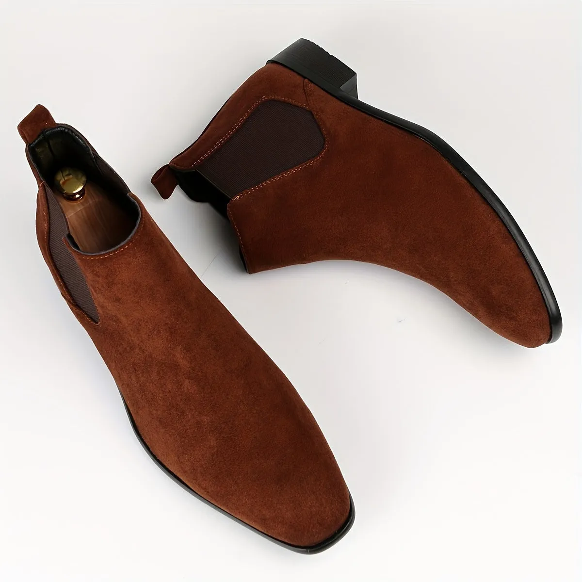 Liam - Suede Chelsea Boots