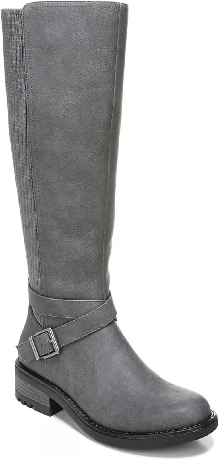 Lifestride Womens Karter Knee High Boots H7676M2 Slate Gray 7.5W