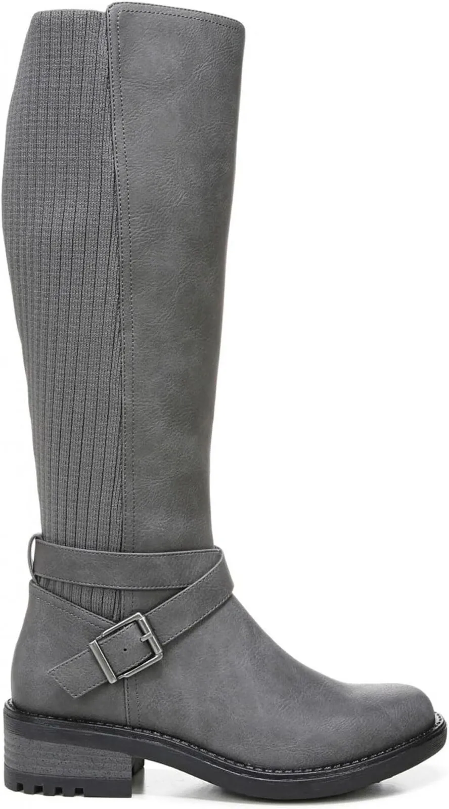 Lifestride Womens Karter Knee High Boots H7676M2 Slate Gray 7.5W
