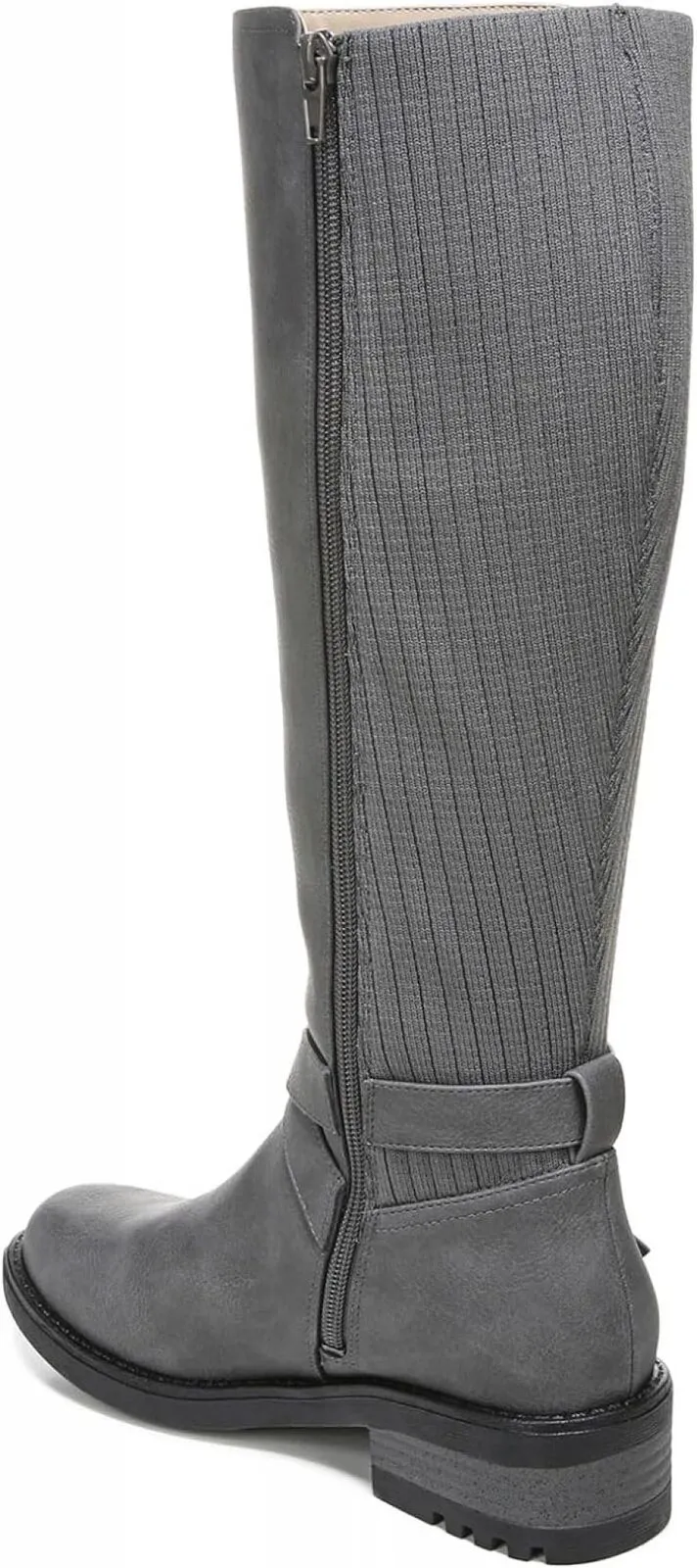 Lifestride Womens Karter Knee High Boots H7676M2 Slate Gray 7.5W