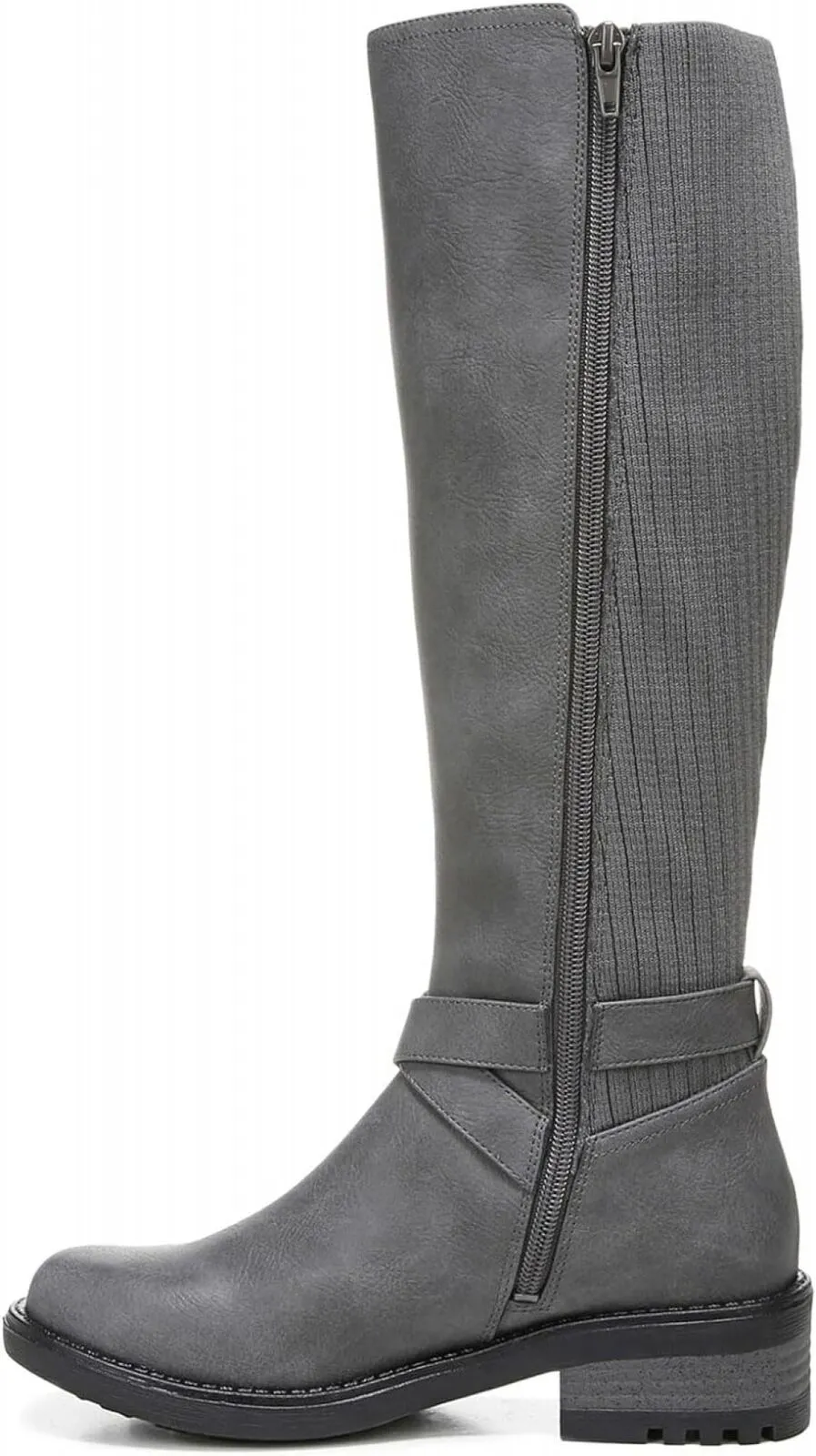 Lifestride Womens Karter Knee High Boots H7676M2 Slate Gray 7.5W