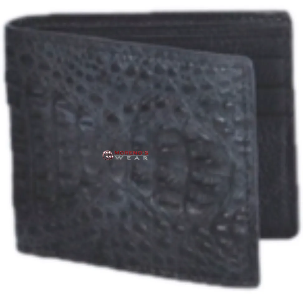 Los Altos Caiman Hornback Exotic Wallet