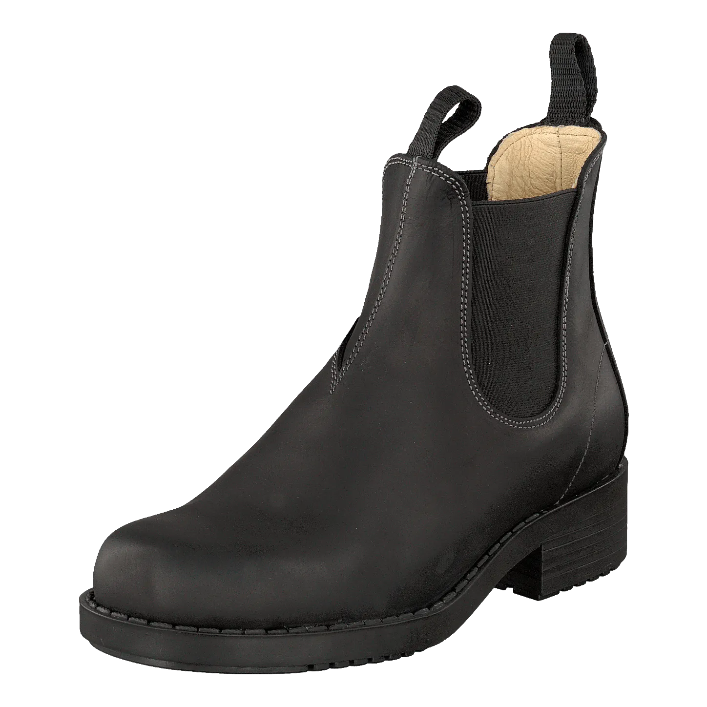 Low Elastic Chelsea Black